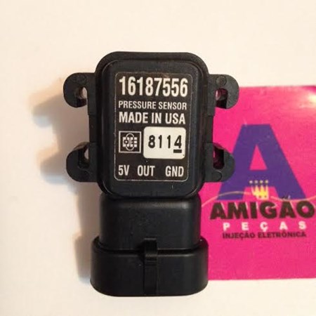 Sensor MAP Blazer / S10 - 4.3 - V6 - 16187556 - Original novo