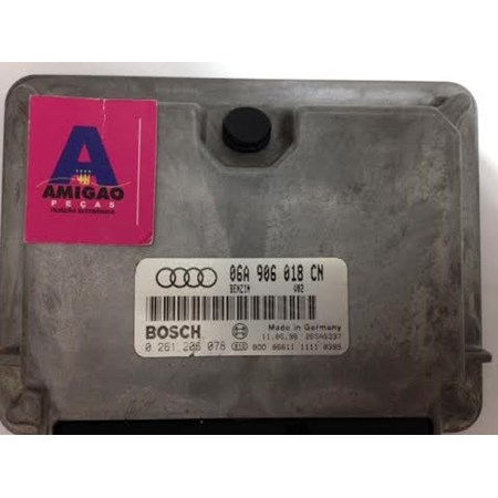 Módulo Injeção Audi A3 1.8 20V Aspirado 0261206078 06A906018CN Original Bosch